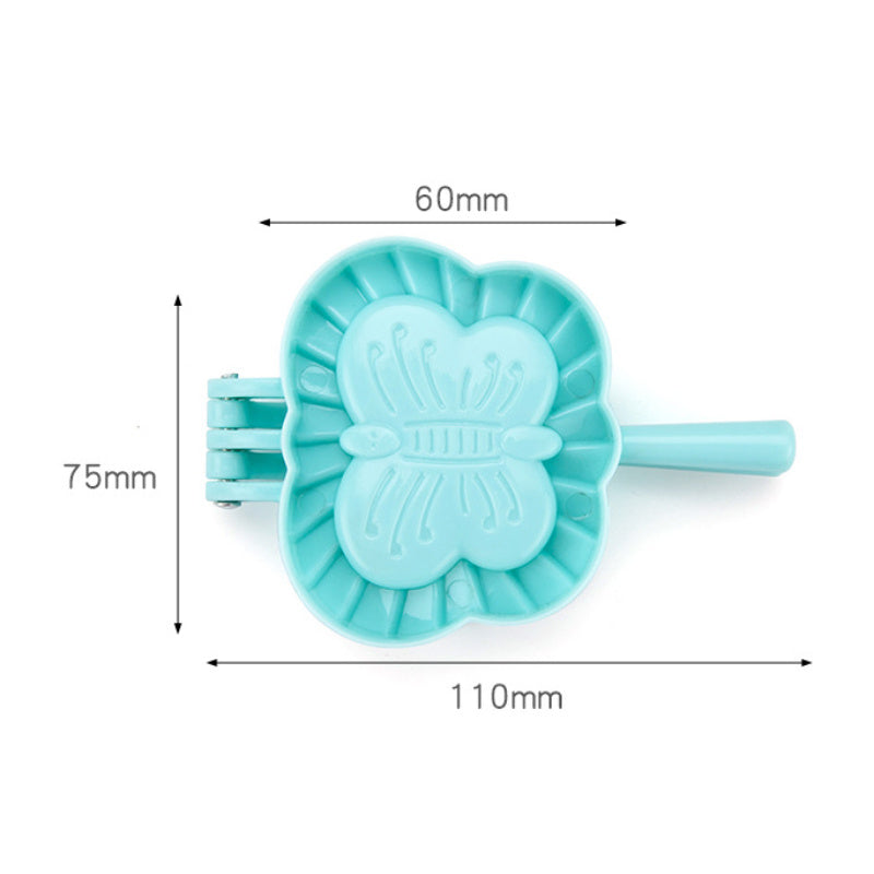 Plastic dumpling mould