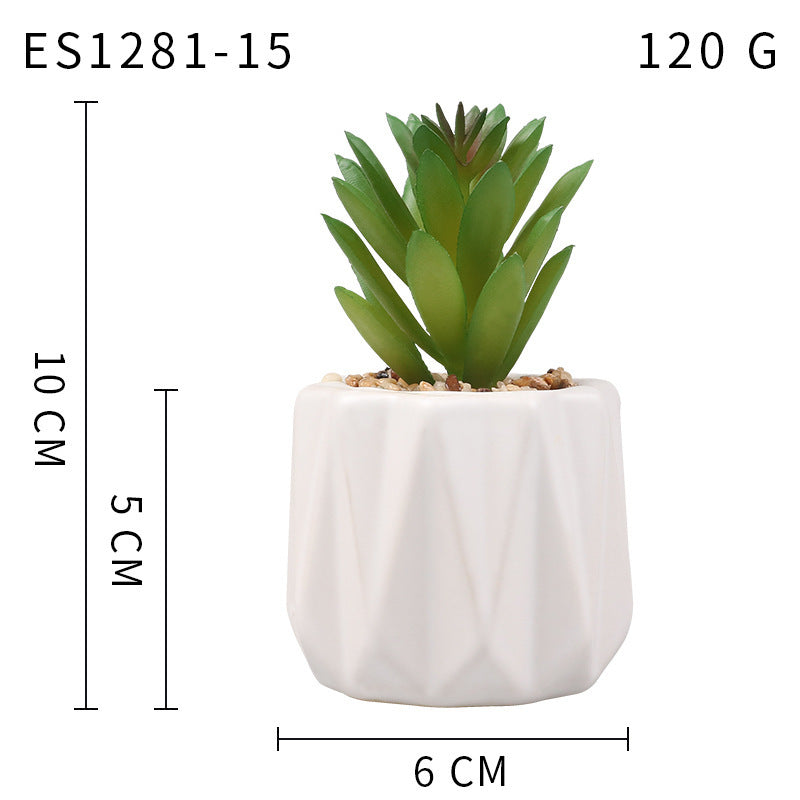 Wave Cup Type Simulation Succulent Potted Plant