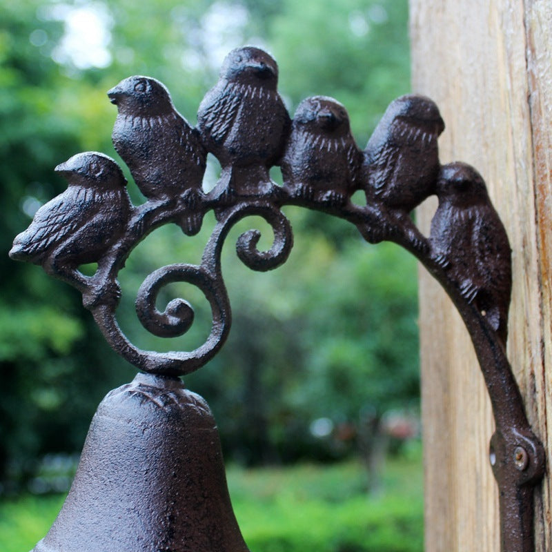 European Classical Style Retro Six Cast Iron Bells