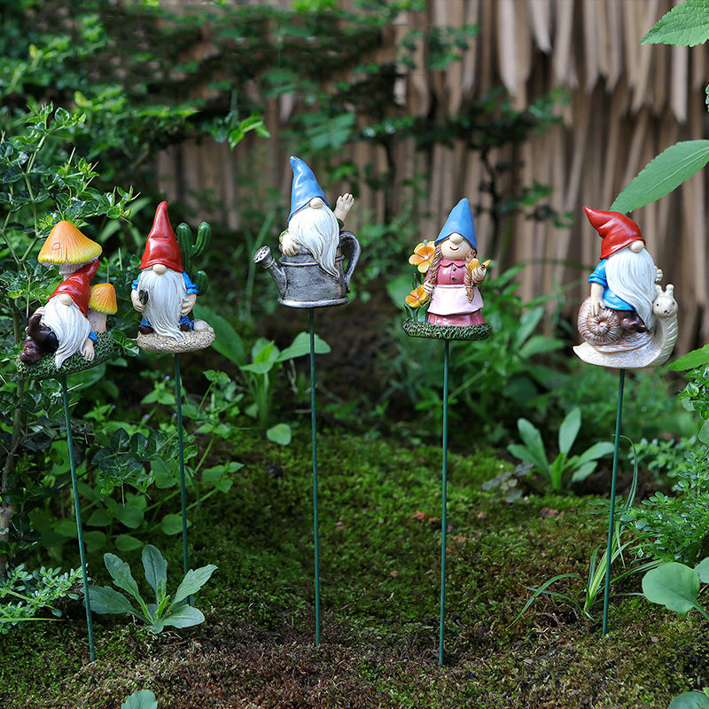 Garden Garden Elf Flowerpot Plug-in