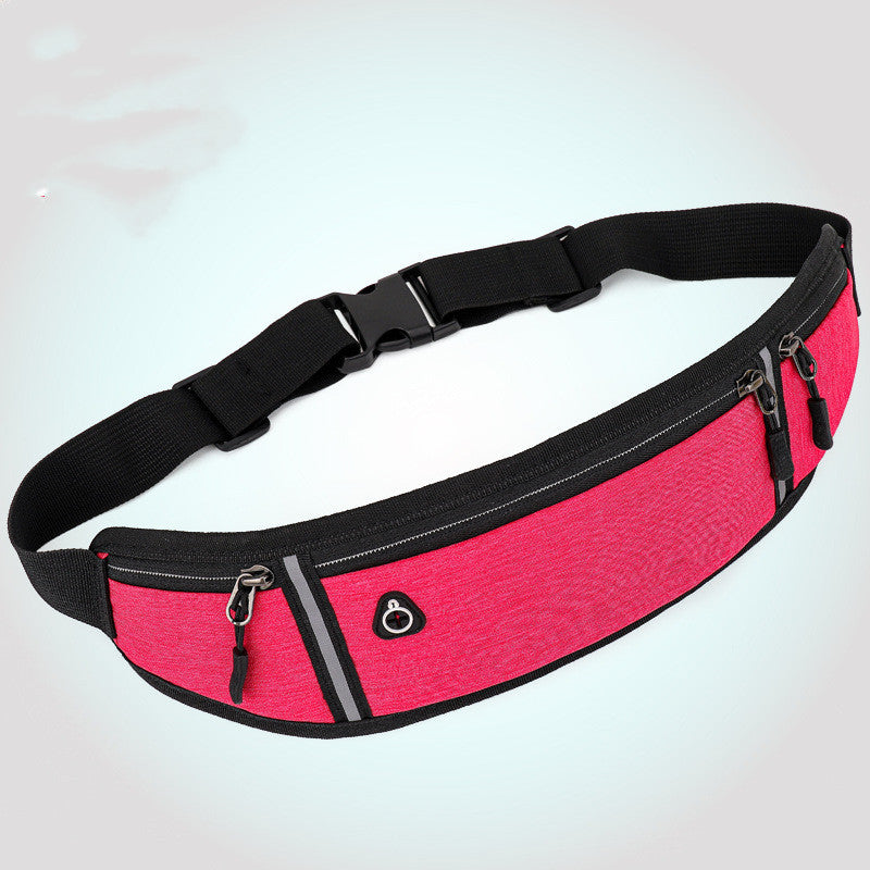 Fitness exercise waist bag running mobile phone bag