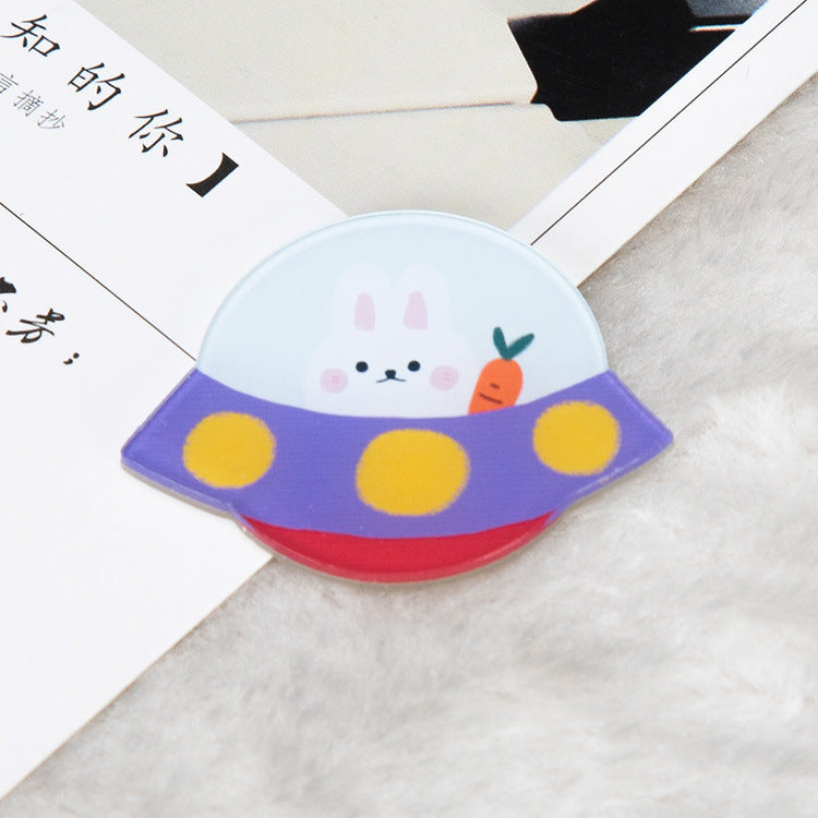 Cute Japanese Creative Cartoon Acrylic Brooch Girl Clothes Bag Pendant Badge Pin Jewelry