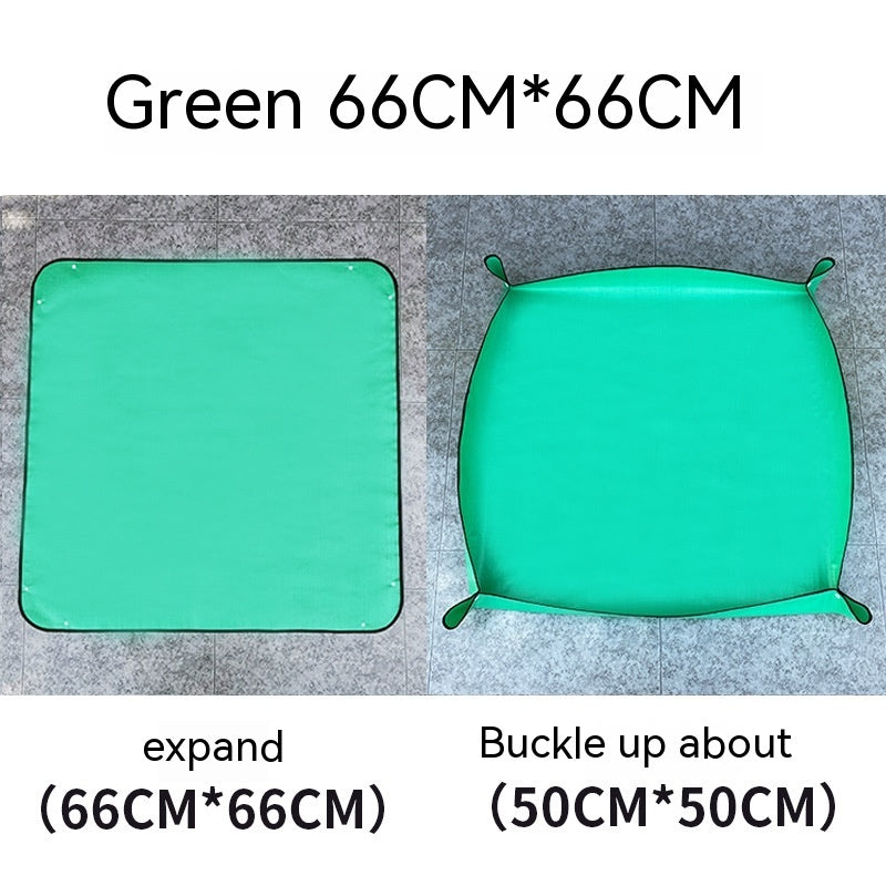 Gardening Mat Soil Changing Mat Waterproof Thickened Succulent Pot Planting Operation Flower