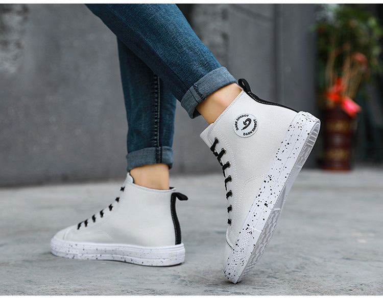 High-top canvas shoes sports casual sneakers