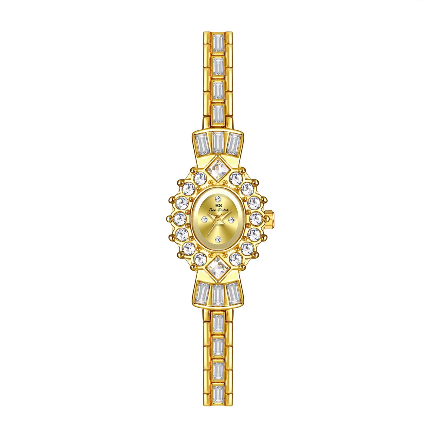 Women's Diamond Middle-ancient Magic Mirror Watch