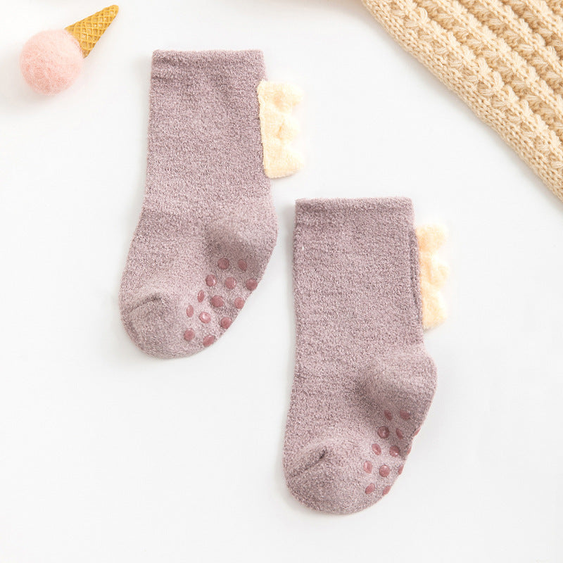 Fleece-lined Super Thick Sleep Baby Socks