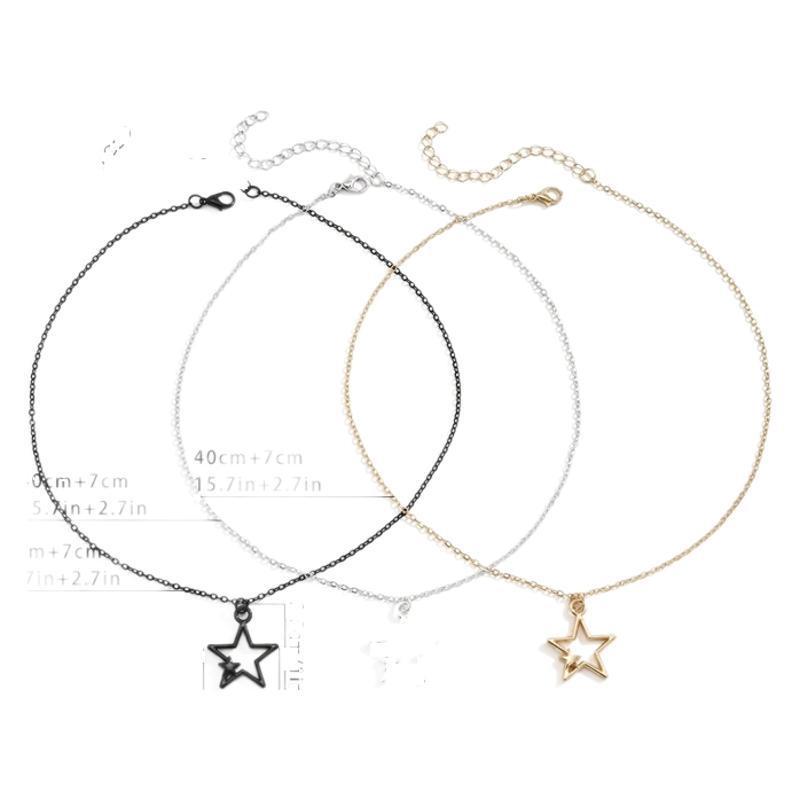 Five-pointed Star Necklace Creative Simple Fashion