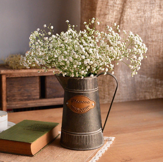 Creative Fashion Retro Iron Dried Flower Pot