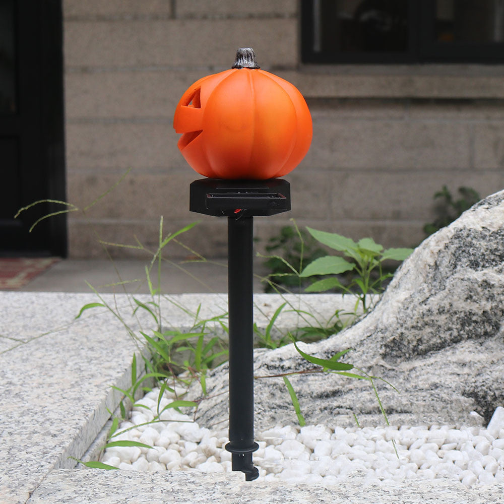 Halloween Solar Pumpkin Field Lighting Garden