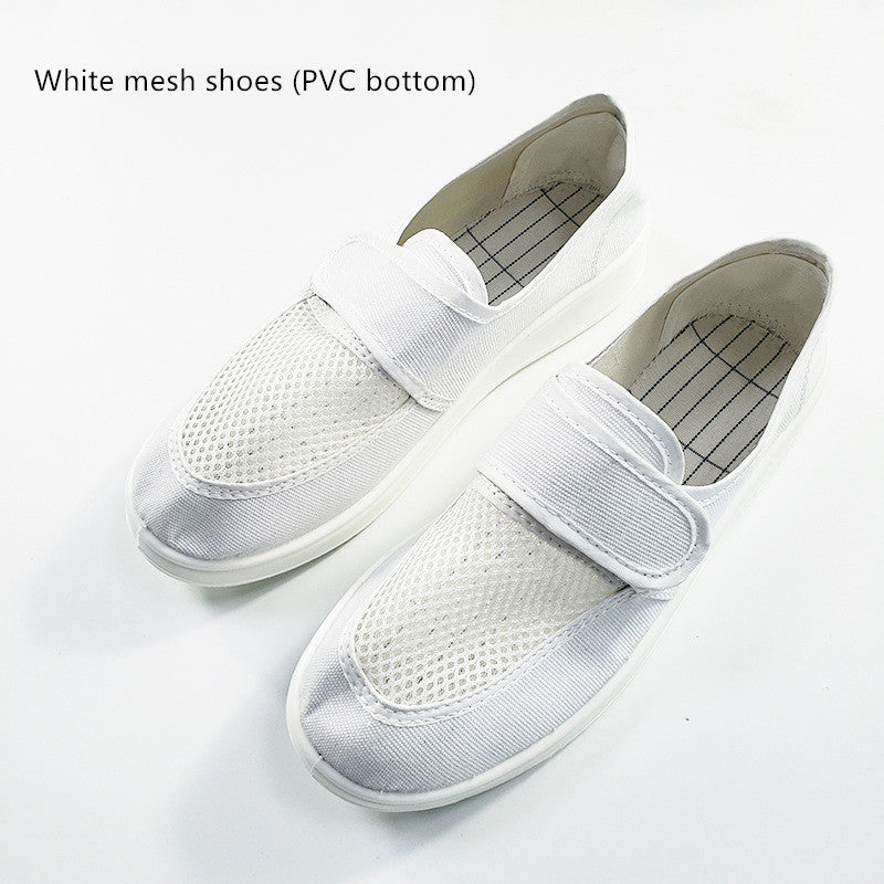 Net top static shoe