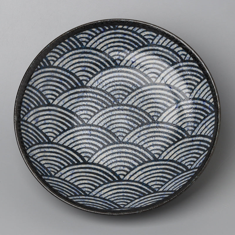 Underglaze Ceramic Fried Rice Plate