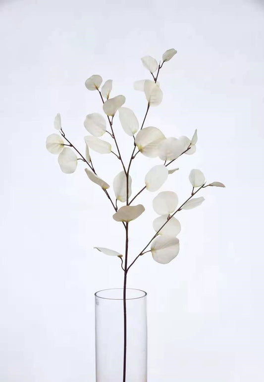 Simple Green Plants Fake Flowers Nordic Soft Fake Apple Branches