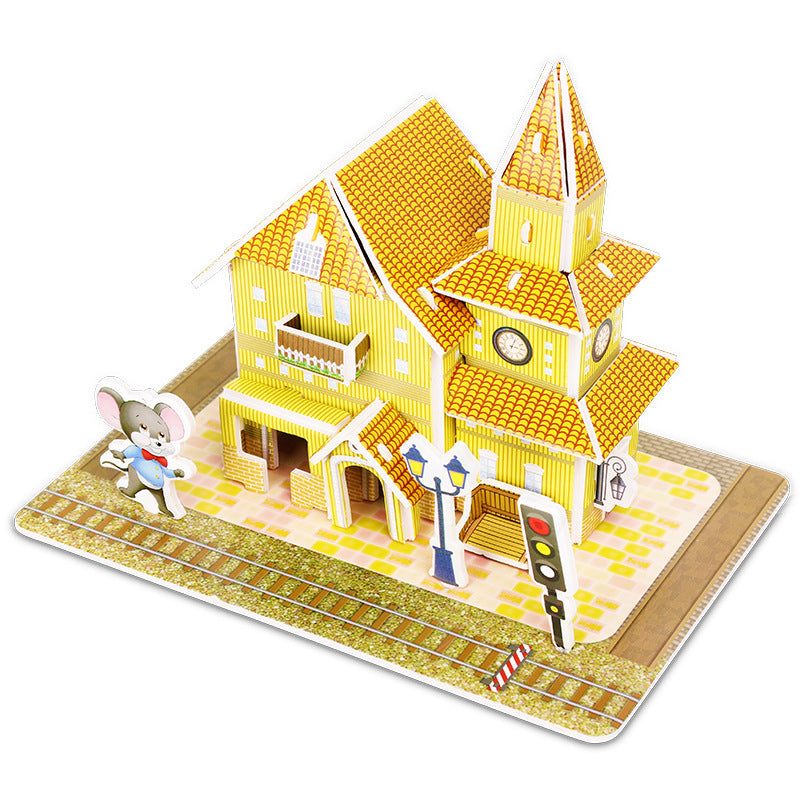 Three-dimensional Puzzle Paper Children's Educational Toys For Kindergarten