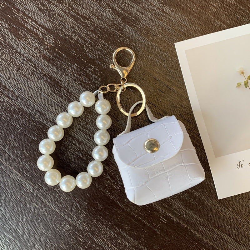 Pearl Bag Pendant Car Key Ring