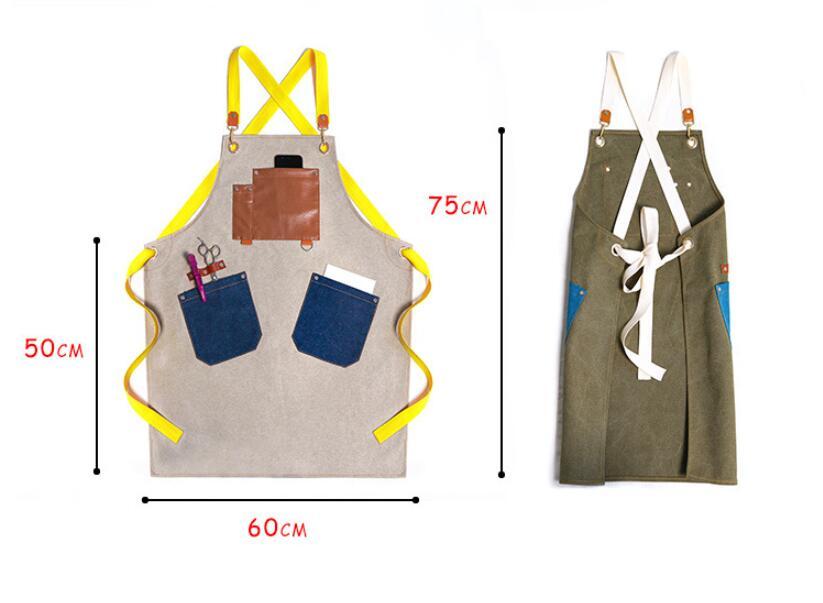 Gardening Baking Salon Denim Workwear Apron