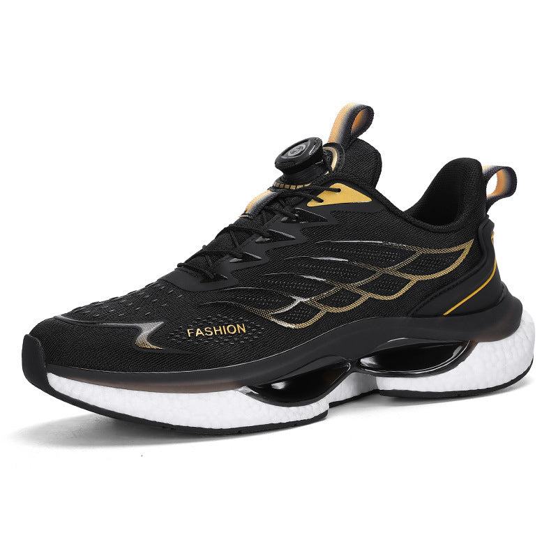 Rotating Button Running Sneaker Men