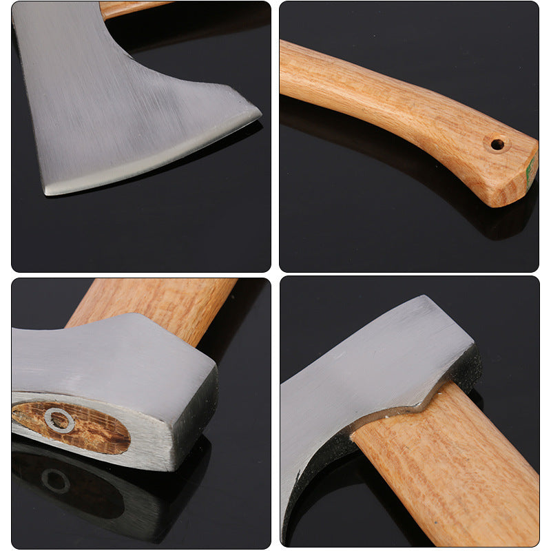 Forged Axe With Wooden Handle For Domestic Use Hardware Agricultural Tools