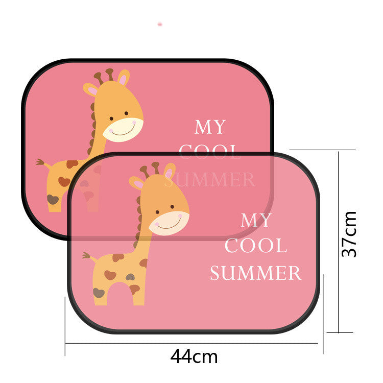 Heat Insulation Sunshade Adsorption Electrostatic Stickers Car Glass Stickers PVC Upgrade Sunshield