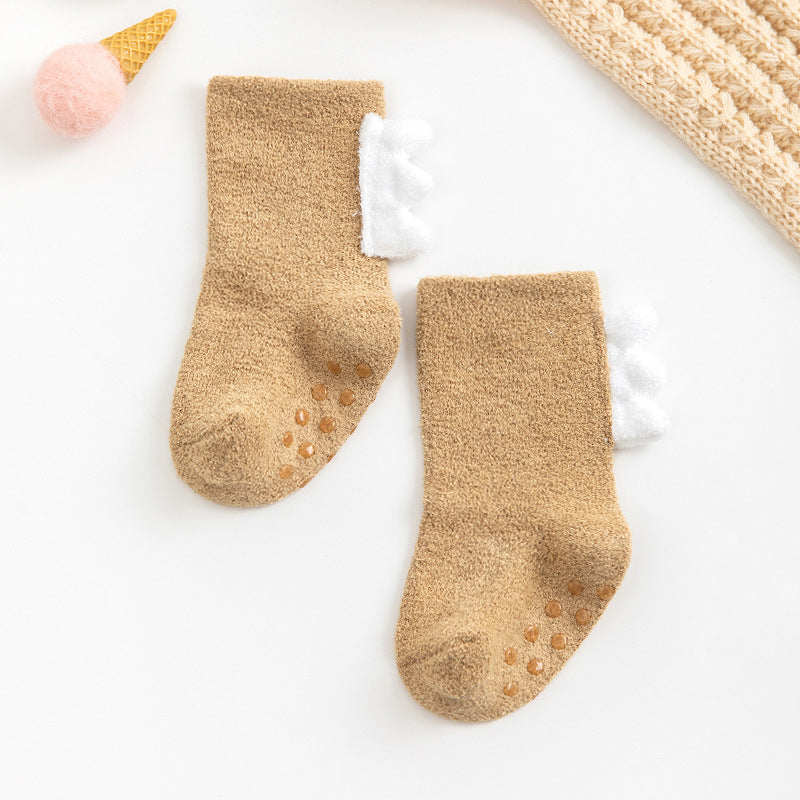 Fleece-lined Super Thick Sleep Baby Socks