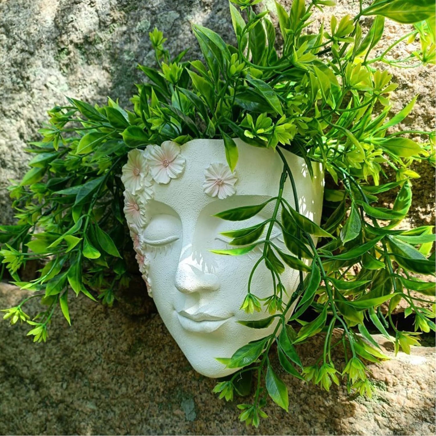 Creative Home Decoration Facial Wall Mounted Flower Pot