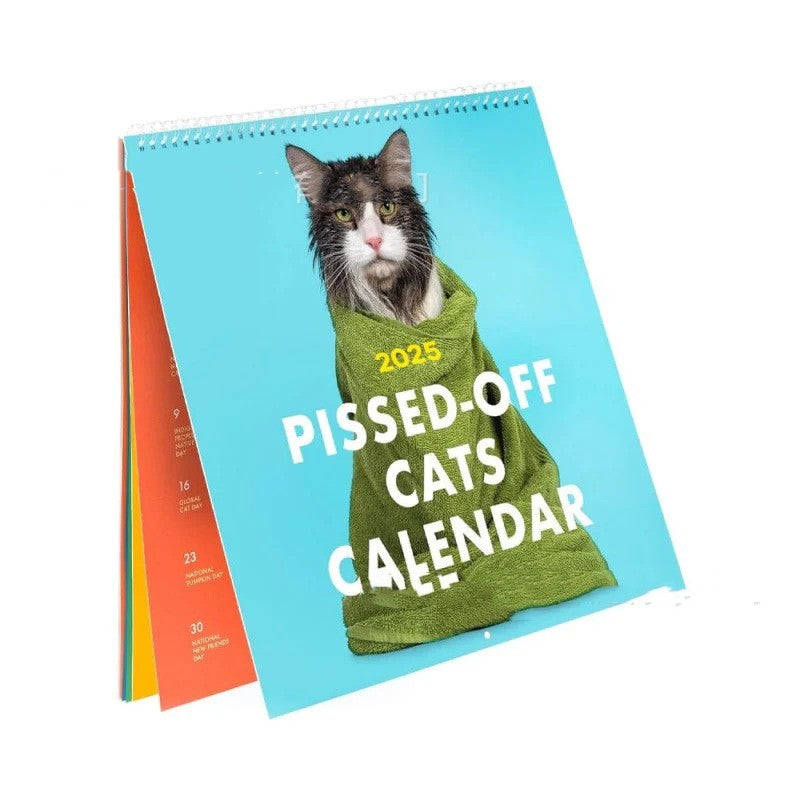 Angry Cat Calendar Home Furnishings