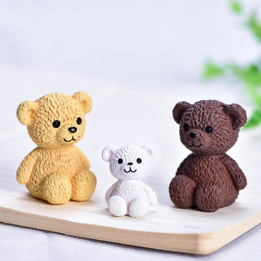 Creative Plastic Cute Small Animal Ornaments