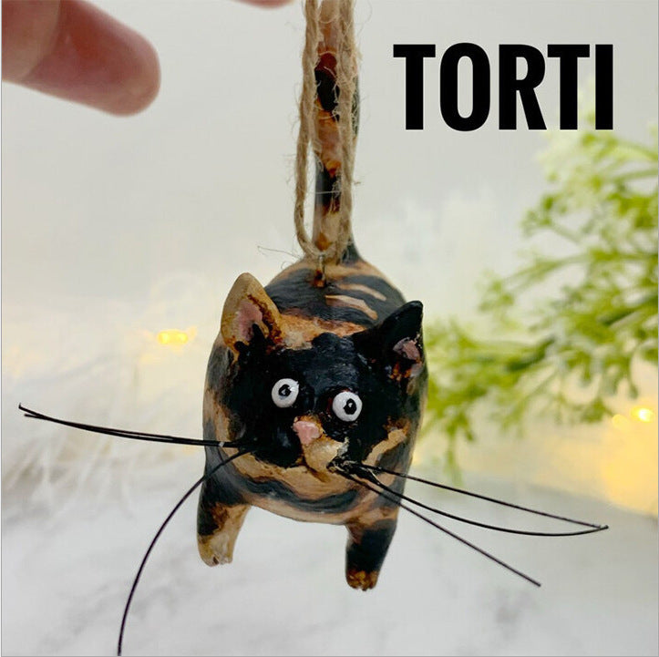 Cute Cat Resin Ornaments Handicraft Decoration