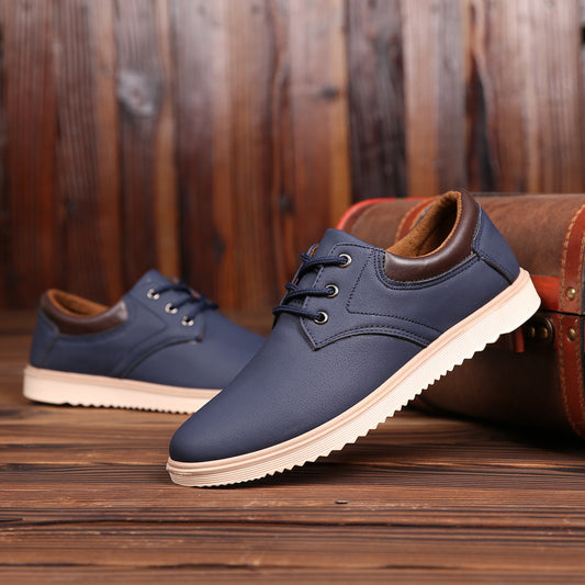 Waterproof non-slip leather shoes