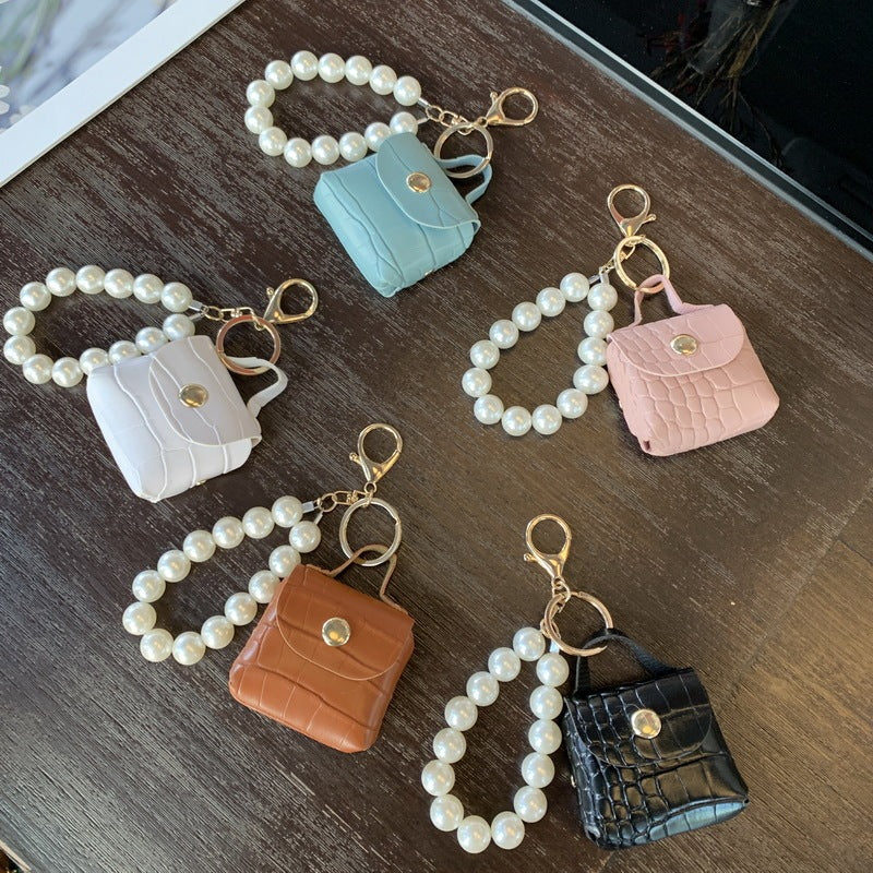 Pearl Bag Pendant Car Key Ring