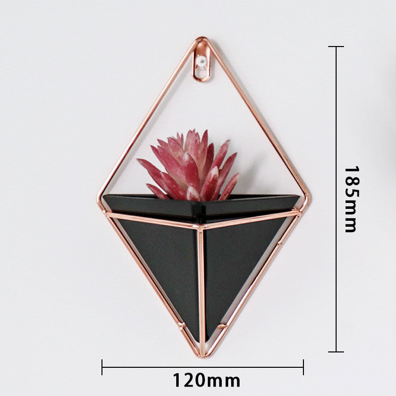 Wall Decoration Pendant Succulent Green Plants Flowerpot