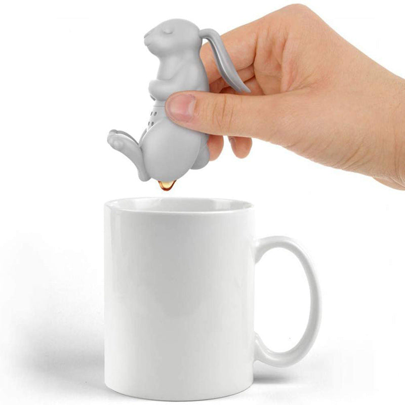 Creative Cute Rabbit Silicone Tea Maker