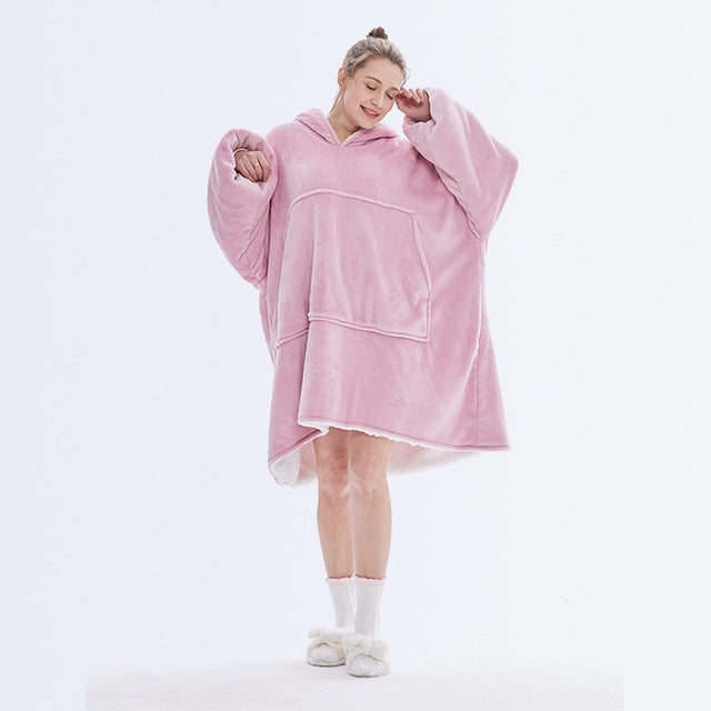 TV blanket outdoor cold and warm night gown