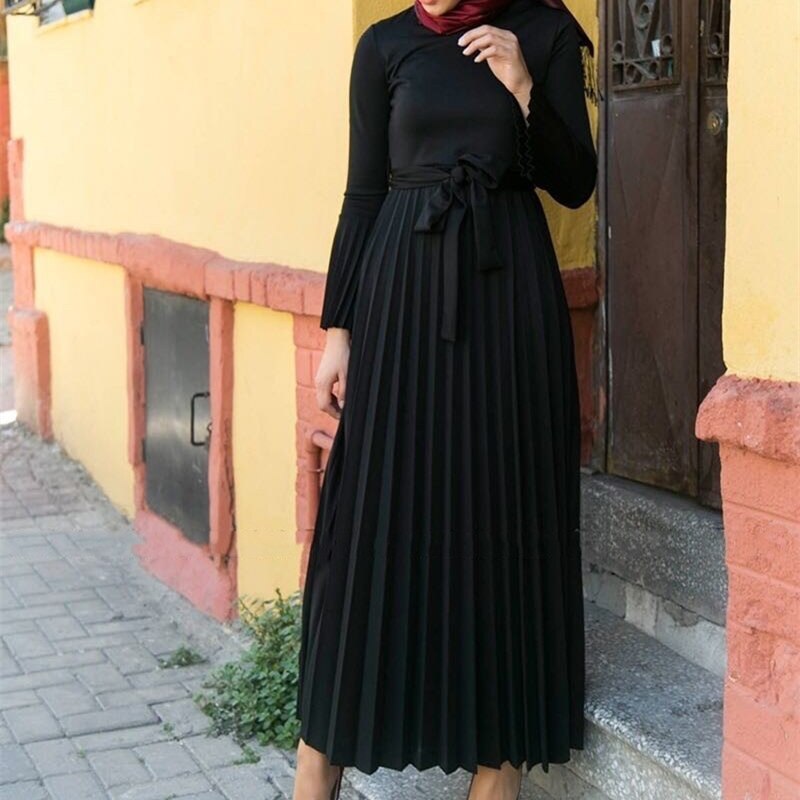 Long cardigan dress