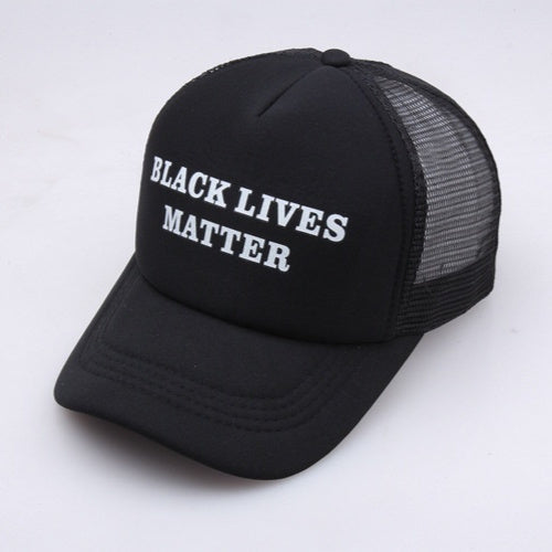 BLACK LIVES MATTER Printed Baseball Cap