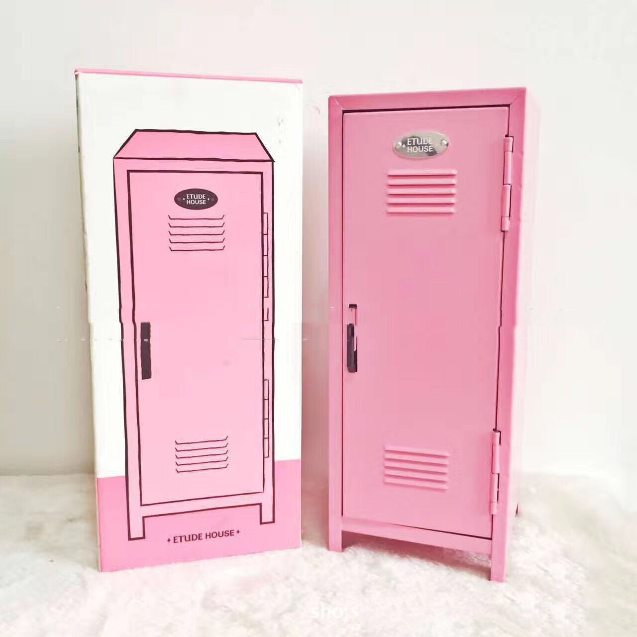 New Etude House Desktop Storage Iron Cabinet