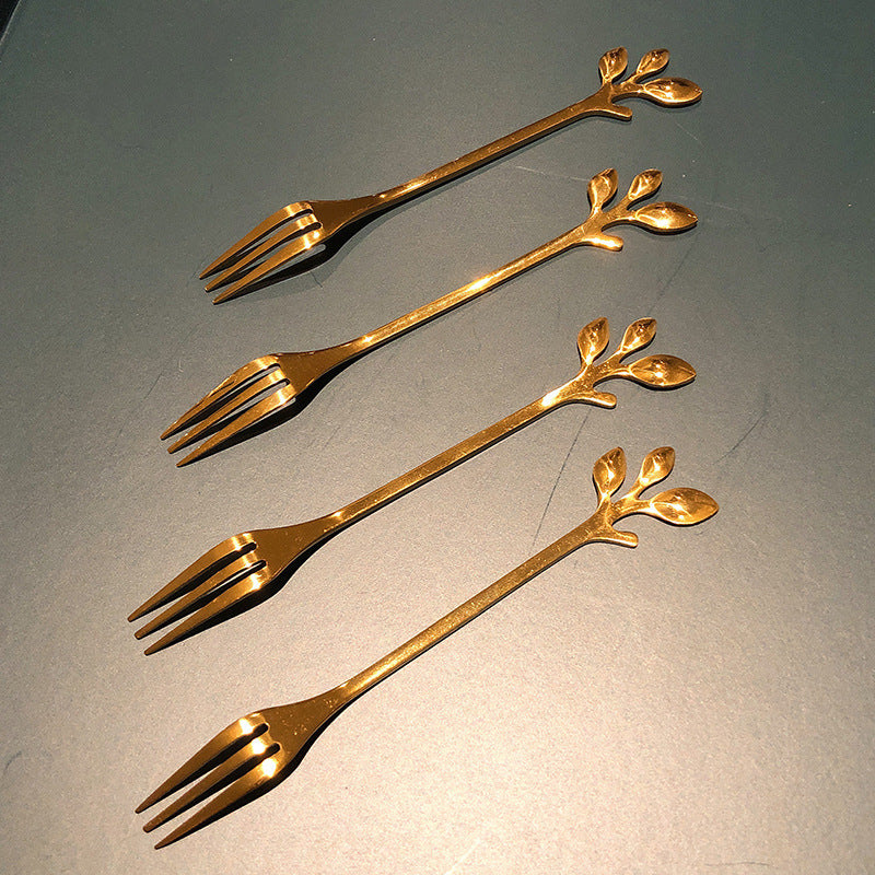 Fruit fork set is creative and lovely