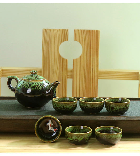 Tea set with 7 pieces