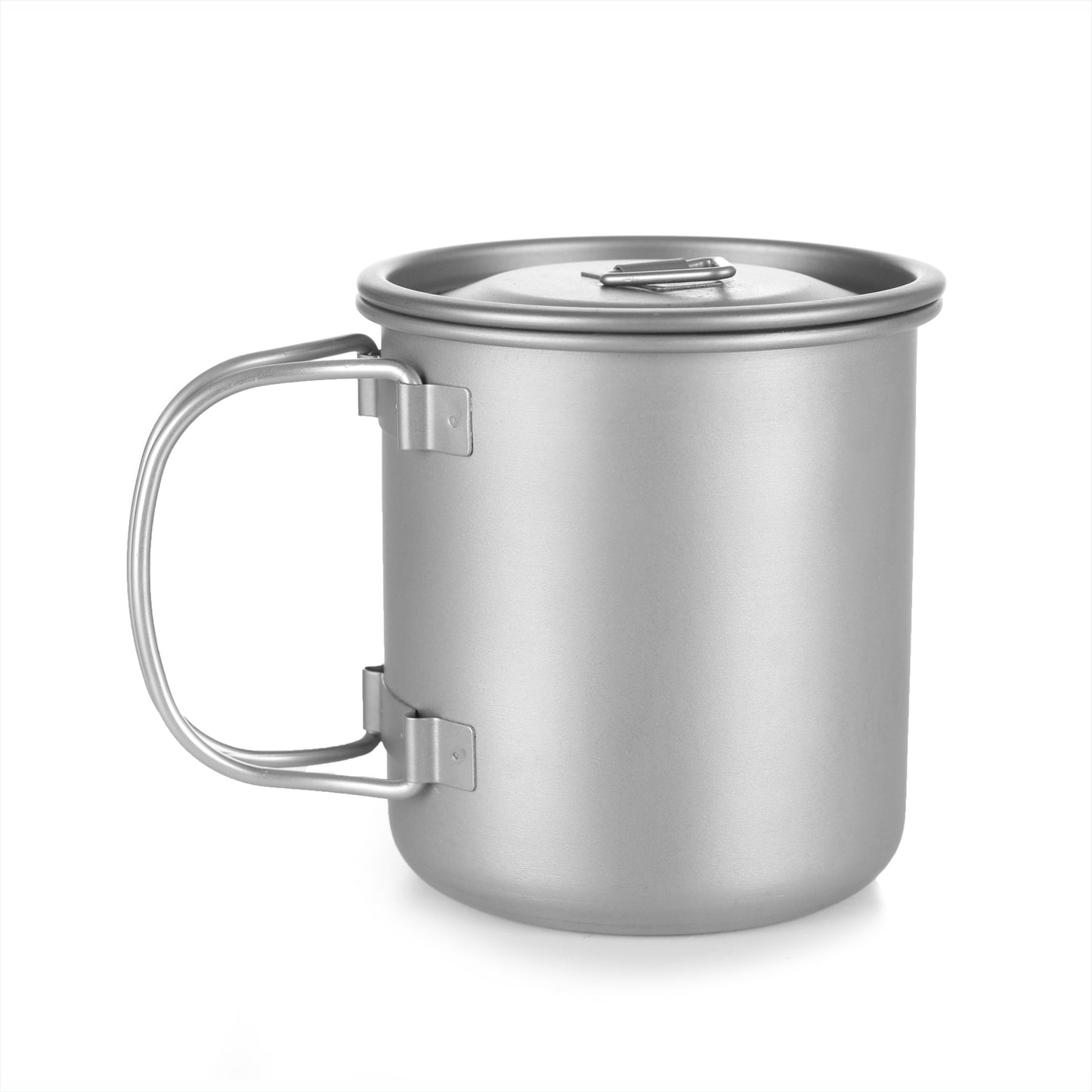 Pure titanium boiling water cup