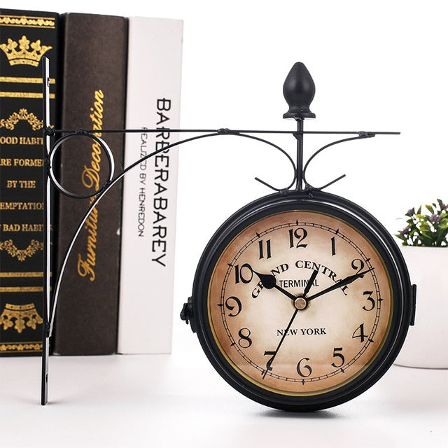 European style clock iron clock