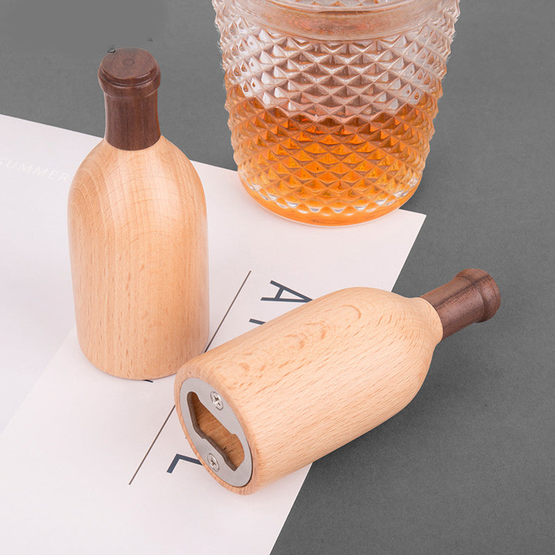 Wooden corkscrew