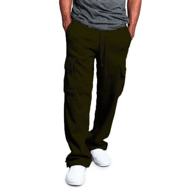 Men's Multi Pocket Casual Camisole Pants