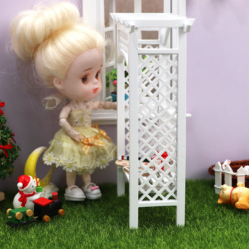 Garden Scene Doll House Mini Furniture Accessories