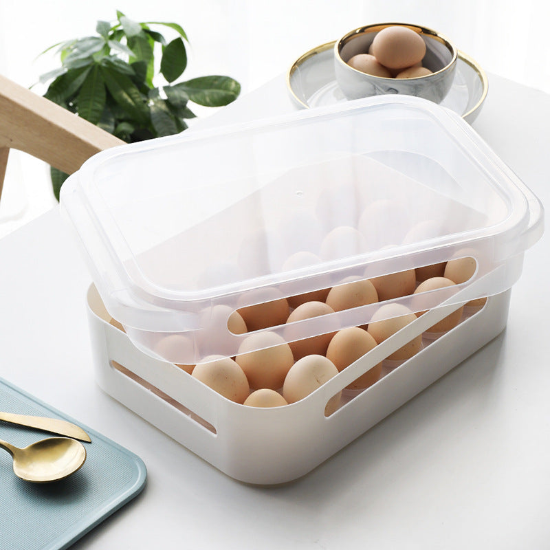 Single layer egg storage box