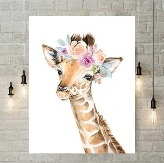 Giraffe Diamond Painting