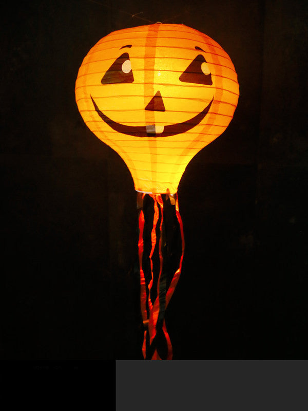 Halloween Organ Lantern Pumpkin Paper Lantern Festival Supplies Party Decoration Decor Gift Craft DIY Lampion Lantern