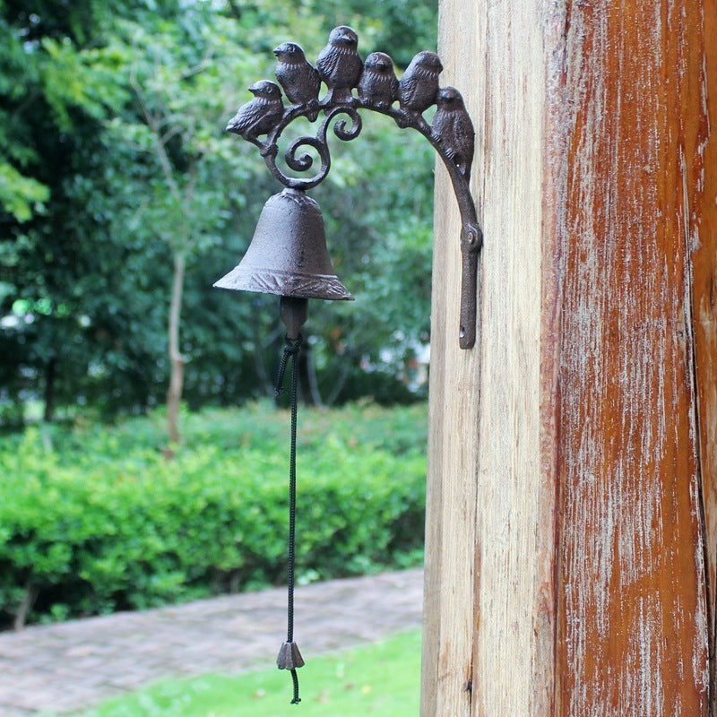 European Classical Style Retro Six Cast Iron Bells