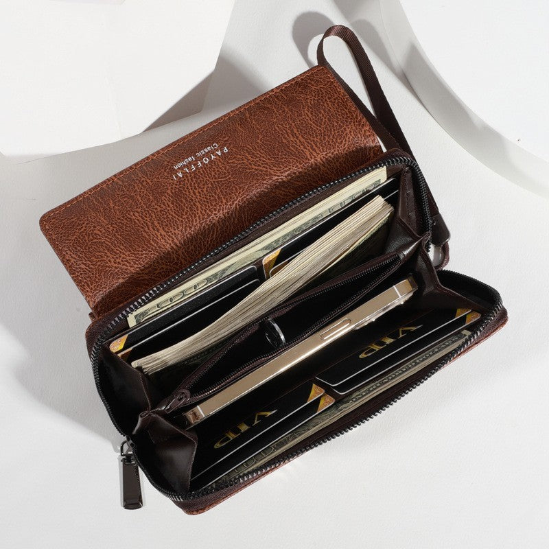 Men's Wallet PU Multiple Card Slots Casual Long