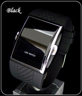 Men's Fashion Silicone Square Sports Watch