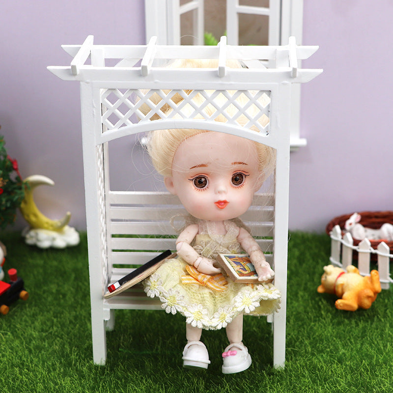 Garden Scene Doll House Mini Furniture Accessories