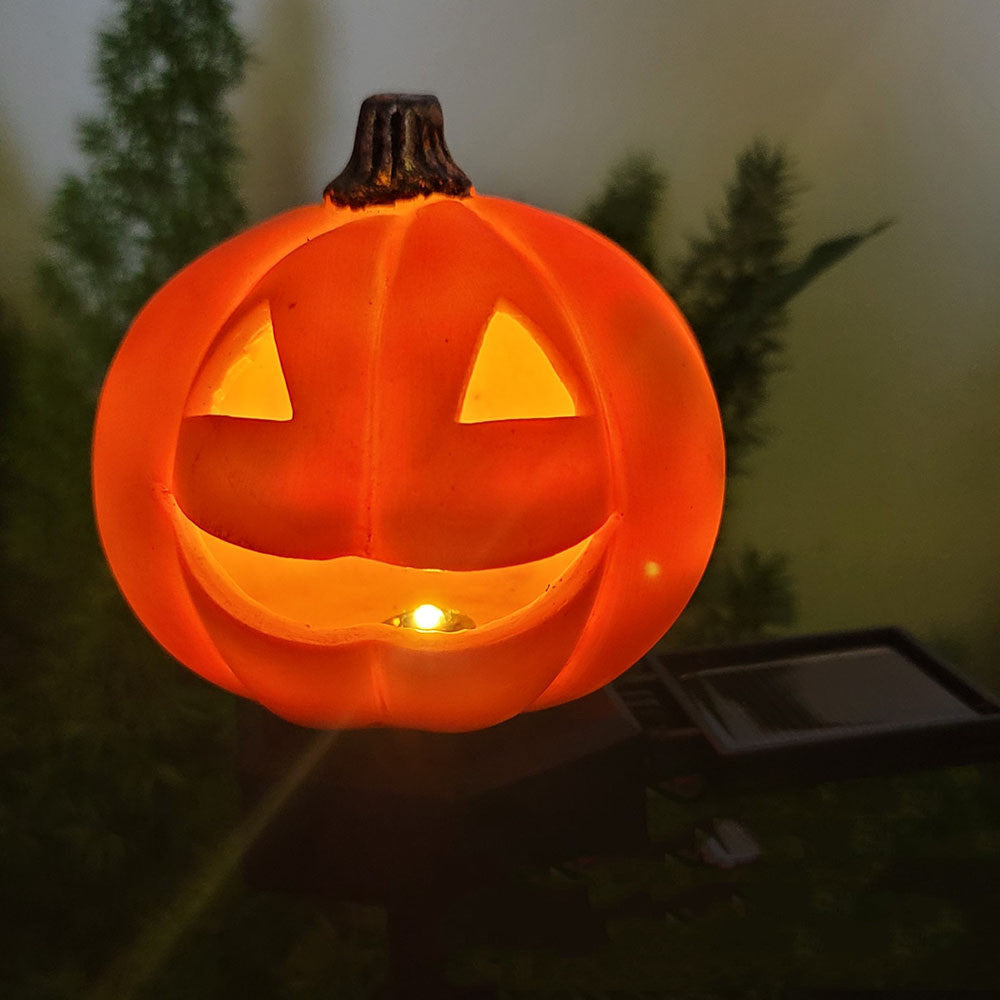 Halloween Solar Pumpkin Field Lighting Garden